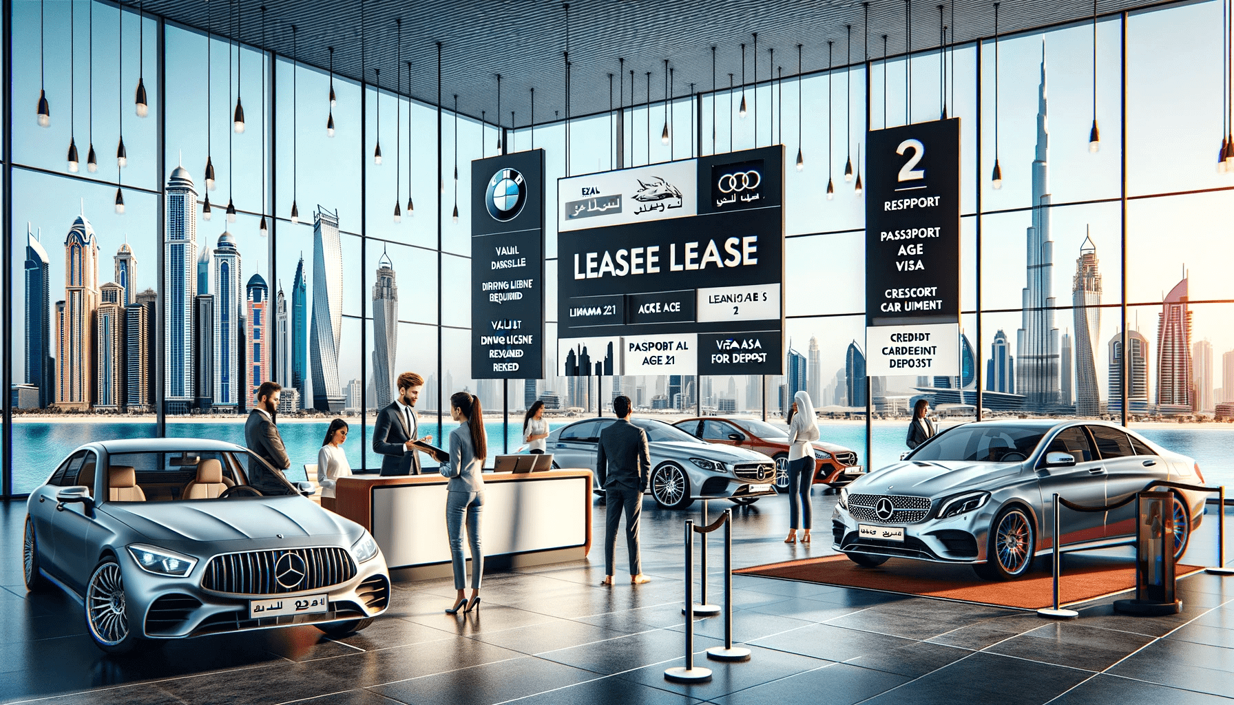 What are the common Rules to Rent a Car in UAE